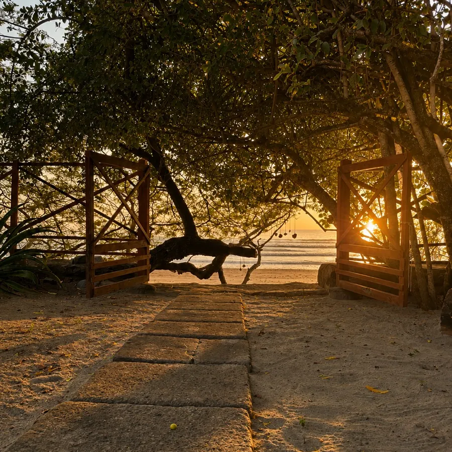 Casa Mafalda frente al mar — El Coco, Nicaragua