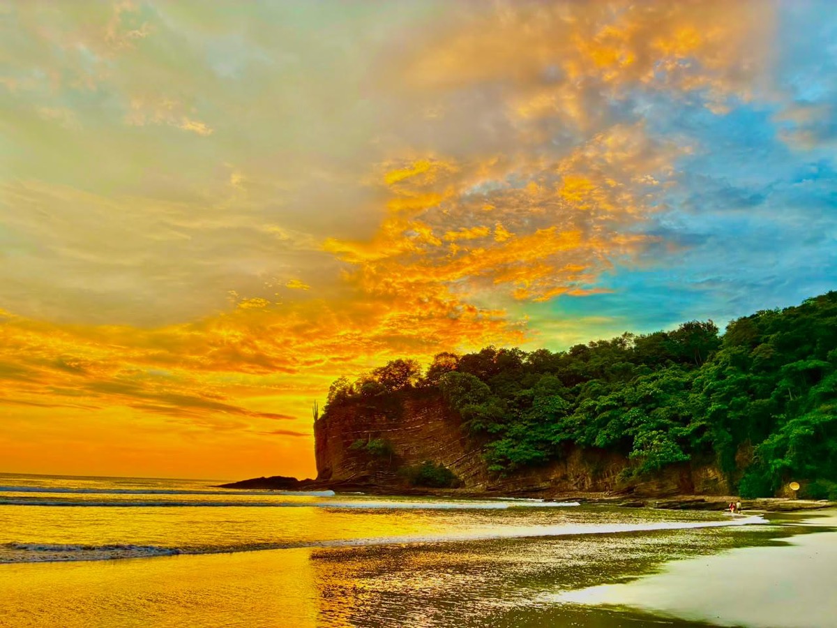 Atardecer El Coco Nicaragua